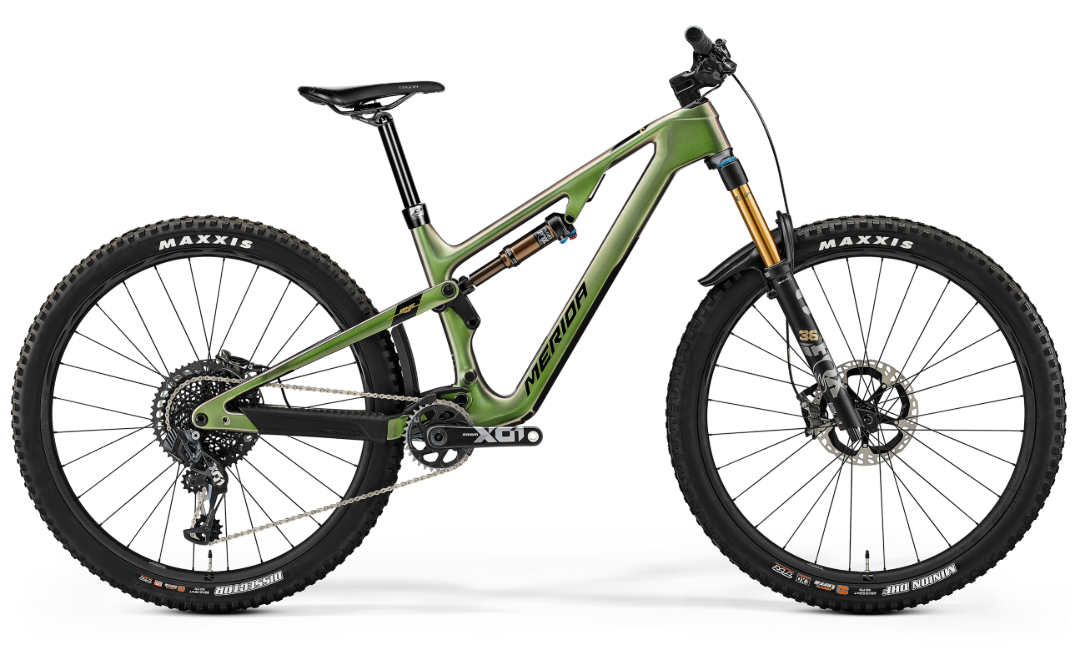 Merida One Sixty One fourty Enduro Bike mit Eightpins Sattelstütze.