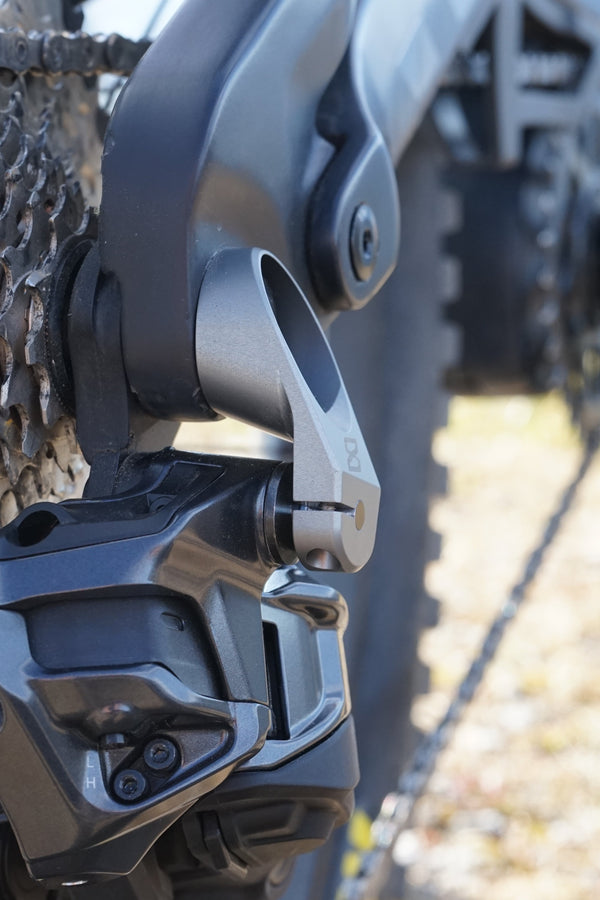 Stiffshifter Titangrau für Shimano Di2 XT/XTR 12-fach Schaltwerk