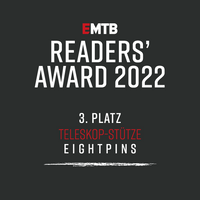 Eightpins won place 3 in 2022 EMTB readers awards.