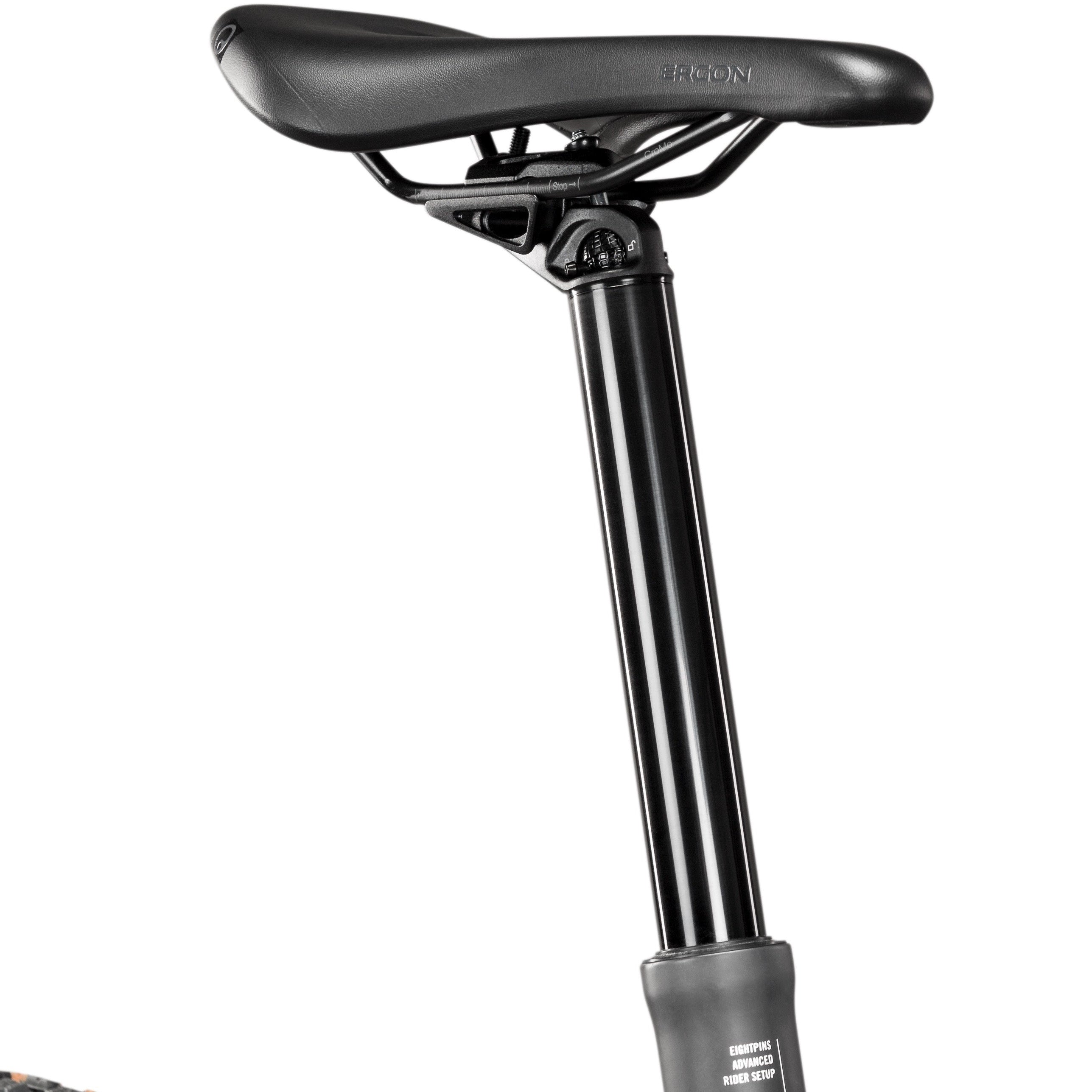 Eightpins - Integrierte Teleskopsattelstützen. Viel Hub. Steif