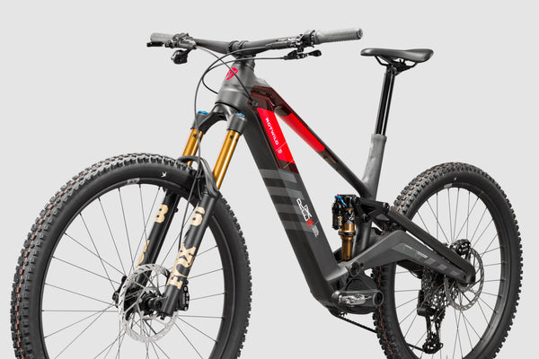 Rotwild R-EX E-Bike mit DJI Motor und vollintegrierte Eightpins Sattelstütze